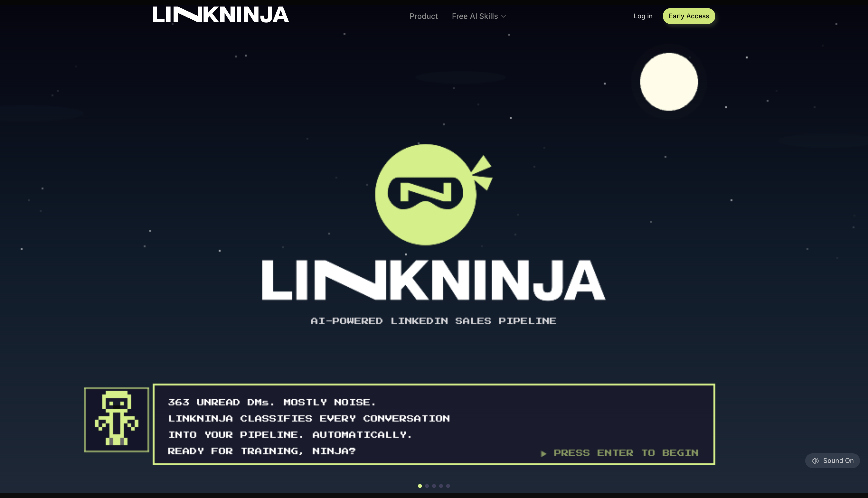 LinkNinja website